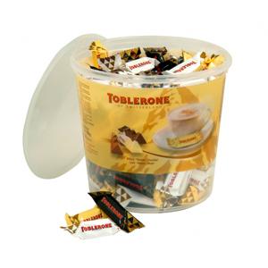 Assortiment de 113 mini-Toblerone en sachets individuels de 8g