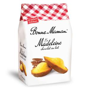 10 madeleines au chocolat Bonne Maman de 30g