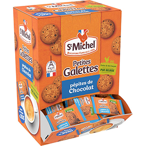 200 Petites Galettes Pépites de Chocolat St Michel - 3,5g