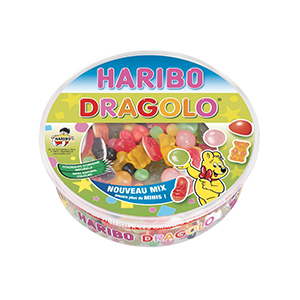 BoÃ®te de Dragolo Haribo 750g