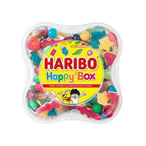 Boîte Happy Box Haribo 600g