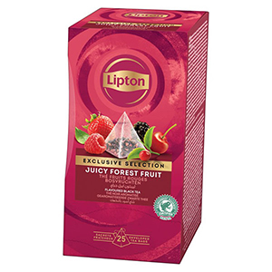  ThÃ© fruits rouge Lipton Exclusive Selection 25 sachets 