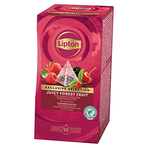 Thé Lipton : coffret de 6 variétés de thé en sachets - 60 sachets