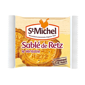 200 sachets de 2 SablÃ©s de Retz St Michel, 2,4kg