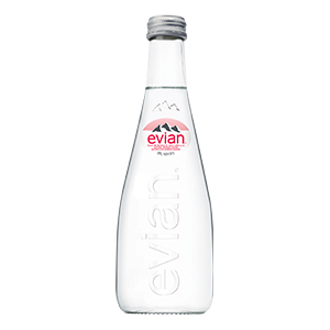 Evian verre recyclable 33cl x 20