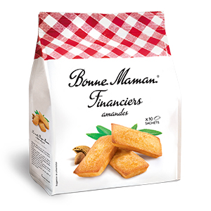 10 Financiers aux amandes Bonne Maman 250g