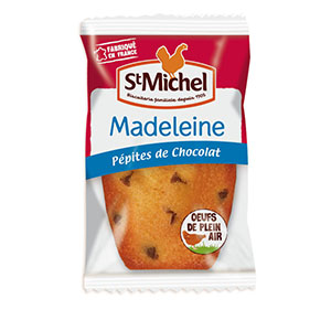 Madeleines au chocolat noir x9 200g