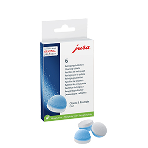 6 pastilles de nettoyage JURA