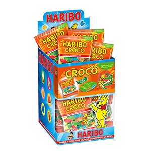 30 sachets de Croco Haribo 40g
