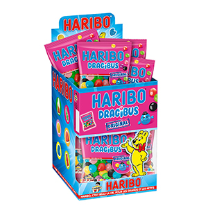 30 sachets Happy Life 120g HARIBO - livraison en entreprise - Achat pas cher