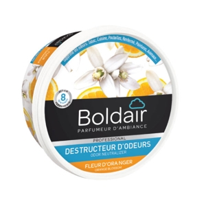 Gel destructeur d'odeur Boldair fleur d'oranger