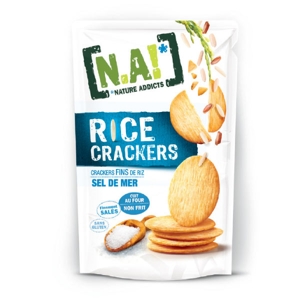 Rice Crackers N.A Sel de Mer 85g