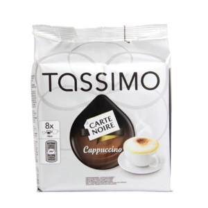 8 Dosettes Tassimo T DISCS Carte Noire Cappuccino