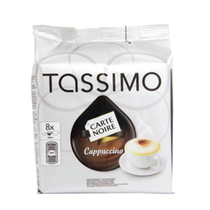 8 Dosettes Tassimo T DISCS Carte Noire Cappuccino - Achat pas cher