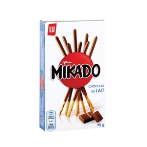 Mikado pocket chocolat au lait - 24 paquets de 39g