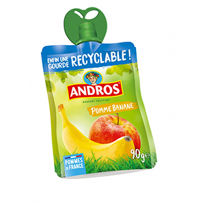 24 compotes pommes bananes de 90g