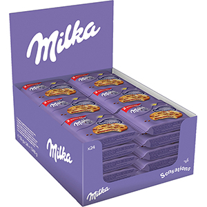 Cookies Milka Sensations chocolat lait x24