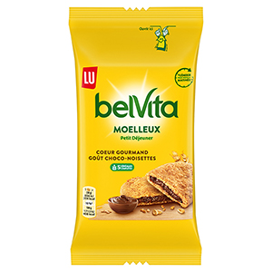 BELVITA Moelleux coeur Gourmand 50g x 14