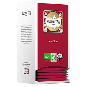 Infusion Aquarosa bio KUSMI TEA - 25 sachets