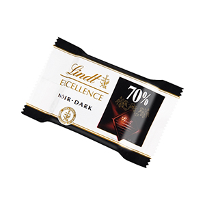 200 Mini chocolat excellence noir 70% LINDT