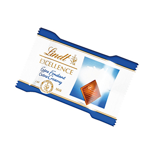 Mini tablette chocolat lait Excellence Lindt - 35 g sur