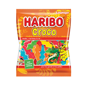 30 sachets de Croco HARIBO 120g