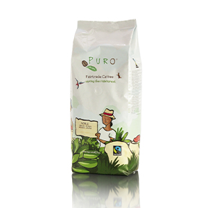 Café grains Fairtrade Noble PURO 1kg