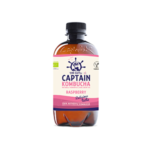 Captain Kombucha framboise bio 40cl x 12