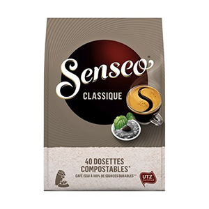 40 dosettes Senseo classique - Achat pas cher