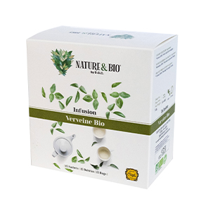 Infusion verveine bio DESTINATION - 15 sachets