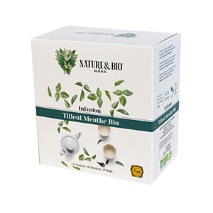 Infusion tilleul menthe bio DESTINATION - 15 sachets