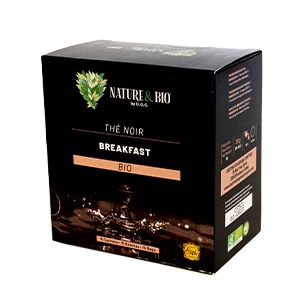 ThÃ© noir breakfast bio DESTINATION - 15 sachets