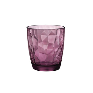 6 verres diamond violet 30cl