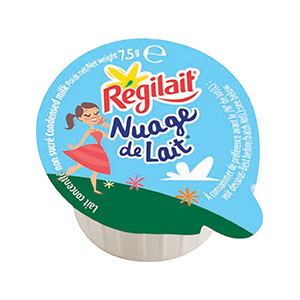 240 coupelles de lait concentrÃ© 7.5g REGILAIT 