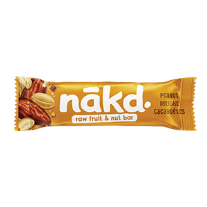 18 barres de fruits et cacahuètes NAKD