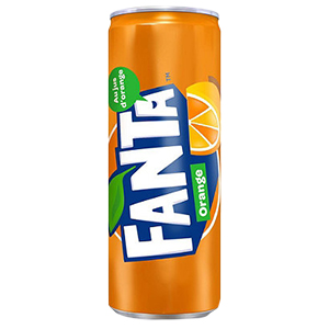 Fanta orange slim 33cl x 24