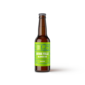 Bière BAPBAP Herbe Folle bio 33cl x 12