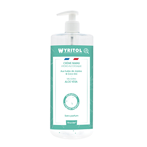 CrÃ¨me mains hydroalcoolique Wyritol Sans Parfum 500ml