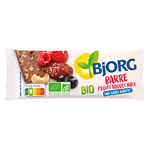 25 barres pommes noix - Bjorg