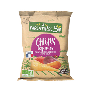 Chips de légumes bio 35g x 18