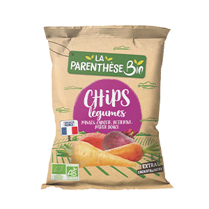 Chips de lÃ©gumes bio 35g x 18