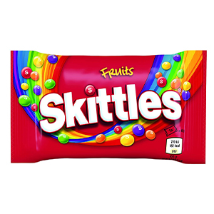 Skittles fruits 45g - lot de 36 sachets