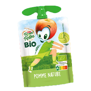 48 compotes Pommes bio Pom'Potes de 90g