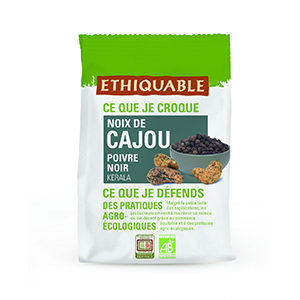 Noix de cajou poivre noir bio Ethiquable 100g