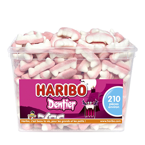 210 bonbons dentier HARIBO 