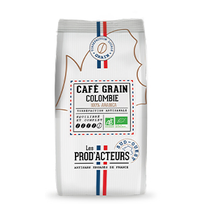 CafÃ© grains Colombie Les Prod'acteurs 1kg