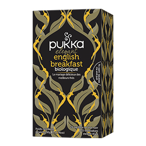 Thé noir Elegant English Breakfast bio PUKKA - 20 sachets