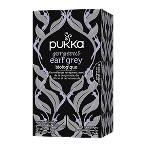 Thé noir Gorgeous Earl Grey bio PUKKA - 20 sachets