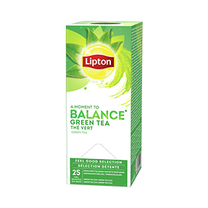 Thé vert LIPTON Feel Good Selection - 25 sachets