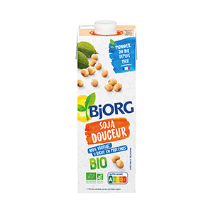 Lait soja douceur bio BJORG 1L